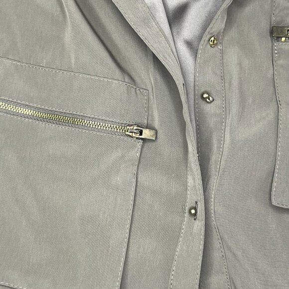 Mocha Express button down dress - Picture 3 of 7